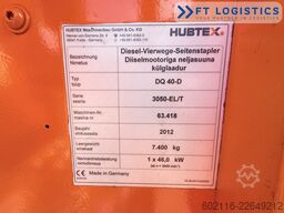 Hubtex DQ40D DIESEL TRIPLEX 6500 FREE-LIFT TOP1