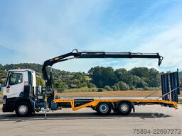 RENAULT T 380 Abschleppwagen 8,00 m HIAB 111 B-2 + FUNK