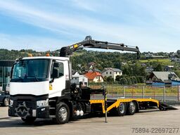 RENAULT T 380 Abschleppwagen 8,00 m HIAB 111 B-2 + FUNK