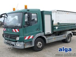 MERCEDES-BENZ 816 K Atego 4x2, 3. Sitz, 2x AHK, Diff-Sperre