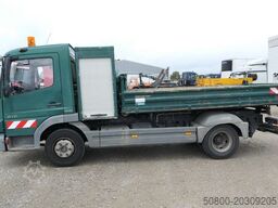 MERCEDES-BENZ 816 K Atego 4x2, 3. Sitz, 2x AHK, Diff-Sperre