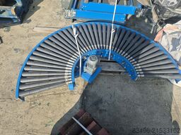 Rollenbahn kurve  Forderband  Conveyor Rollenbahn kurve 180