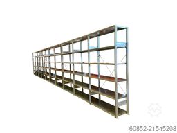 13 lfm SSI Schäfer R3000 Fachbodenregal 249cm hoch, 50cm tief, 6 Lagerebenen