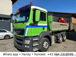 MAN TGS 24.400 6x2/2 BLS Kipper mit Kran Bj 2009