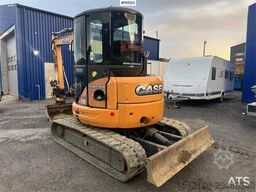 CASE CX50B excavator w/rototilt, hammer, grapple and 3