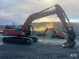 Doosan Dx300lc-5 Gravemaskin m/ rototilt og pusseskuffe
