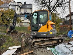 Volvo ECR58D Tracked Excavator with Tilt and Bucket