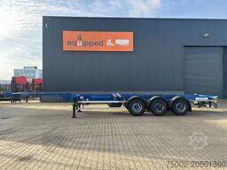 Contar 40 (45) FT-chassis / liftaxle / drumbrakes / NL...