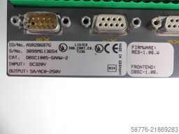 Baldor DBSC1005-GAAW-2 Servoantrieb INPUT ID/No: ASR28687G SN: 3899MG13654