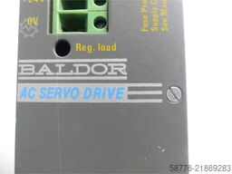 Baldor DBSC1005-GAAW-2 Servoantrieb INPUT ID/No: ASR28687G SN: 3899MG13654