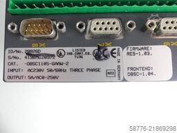Baldor DBSC1105-GAAW-2 Servoantrieb INPUT ID/No: 28826D SN: 4198MG20972