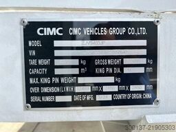 CIMC 3-axle Flatbed Semi-Trailer