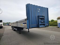 KRONE SD| FLATBED WITH ALUMINIUM SIDES|. BPW DRUM.