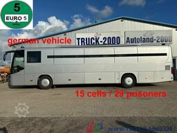 Setra Mercedes Gefangenen prison transporter 15Zellen