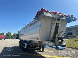  Semitrailer Tipper Steel half pipe body