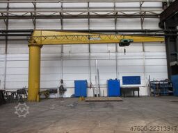Vetter Typ B Kran Drehkran Hallenkran Stahl NL 2500Kg L11,5m Kettenzug H 6,7m