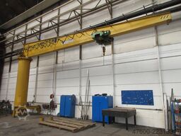 Vetter Typ B Kran Drehkran Hallenkran Stahl NL 2500Kg L11,5m Kettenzug H 6,7m