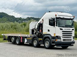 SCANIA R 580 * PLATFORM 8,40m * FASSI F660 + FUNK * 8x4