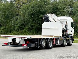 SCANIA R 580 * PLATFORM 8,40m * FASSI F660 + FUNK * 8x4