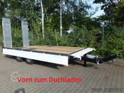 Möslein TTT 13- 5,28 Weiß  Neuer 13 t Tandemtieflader