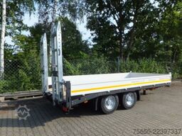 Möslein TTT 13- 5,28 Weiß  Neuer 13 t Tandemtieflader