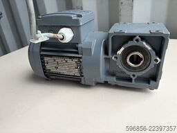 SEW-EURODRIVE WA20 DR63L4 Getriebemotor 0,25 kW 27 U/min 45 Nm i=48 3-Phasen SEW-EURODRIVE WA20 DR63L4 Getriebemotor 0,25 kW 27 U/min 45 Nm i=48 3-Phasen