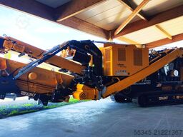 FABO Mobile impact crusher with screen