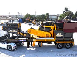 FABO MIC-100 SEMI-MOBILE IMPACT CRUSHER
