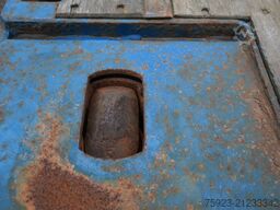 Pacton Flatbed trailer with twistlocks