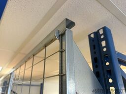 Agraffenwinkel für Rückwandgitter Gitter Konsole Halter Befestigungswinkel