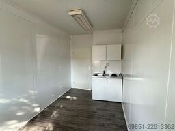  20FT Bürocontainer Küche WC Container