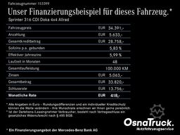 MERCEDES-BENZ Sprinter 316 CDI Doka 4x4 Allrad Klima, 6-Sitze