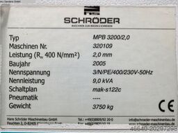 SCHROEDER MPB 3200/2.0