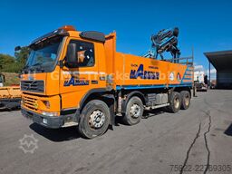 VOLVO FM12-380 / 8X4 / 28m Hiab Kran / WINCH