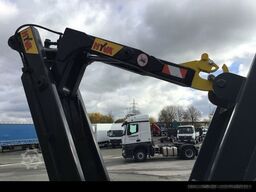 MITSUBISHI Canter 7C18 Hyva-Abrollkipper mit Container