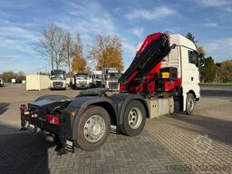 MAN TGX 26.440 6x2 mit HMF 3000-5 Kran Top Zustand