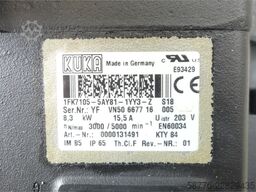 KUKA 1FK7105-5AY81-1YY3-Z S18 Servomotor SN: YFVN50667716005