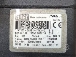 KUKA 1FK7105-5AY81-1YY3-Z S18 Servomotor SN: YFVN50667716010