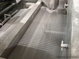 Buhler Pasta steamer / cooking belt.  7.8m long.  1m wide belt.