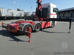 MAN 28.500 TGX 6X2-2 BLS, Kran HMF 5020-K6, Funk,23m