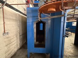 PSW Industrial Spray Booths Paint Line with Conveyor, Extraction & W