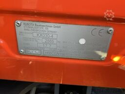 KUBOTA KX030-4 MINIBAGGER NUR 52,5 BH, TOP-ZUSTAND !