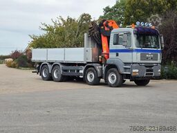 MAN TGA 41.430 8x4 KRAAN 44tm/LIER AFSTANDSBEDIENIN...
