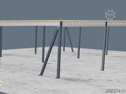 10x15m Lagerbühne , Belastung : 500kg/qm Unterkante: 3,0m , ca. 150qm Systembühne
