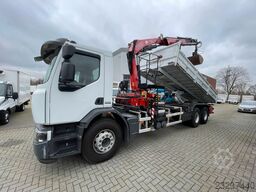 RENAULT Premium Lander 310.26 6x4 Kipper /Kran