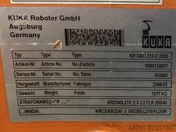 KUKA KR 240 L210-2 2000 Seriennr. 910491
