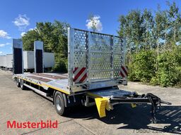 Möslein T 3-9,20 F  3 Achs Tieflader mit gerader Ladefläche 9 m, Neufahrzeug