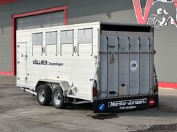 BLOMERT V35  Tandem Viehtransport Anhänger  ALU
