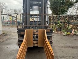 LINDE H40 D mit Bellengreifer , klima