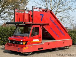 MERCEDES-BENZ 308D Dahms&Co Flughafenfeuerwehr Rettungstreppe